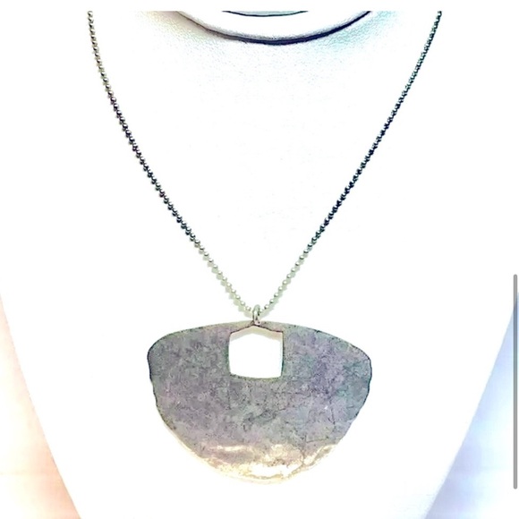 Silpada Vintage Rare Sterling
Silver Big Dreamer Hammered
Necklace - Picture 4 of 6